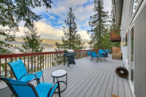 Boat, Fish, Swim Lake Pend Oreille Home with Deck!